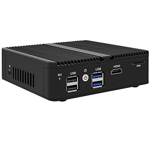 KingnovyPC Firewall Micro Appliance, 4 Port i226 2.5GbE LAN Fanless Mini PC N5100, 2* DDR4, 8GB DDR4 128GB NVMe, HDMI, DP, RJ45 COM, 4*USB Gigabit Ethernet AES-NI VPN Router Openwrt Barebone – Bild 6
