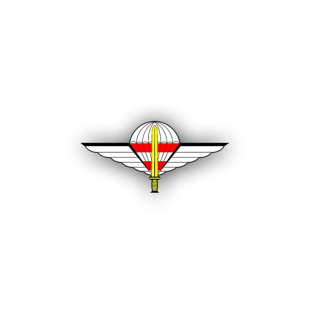 Aufkleber Jagdkommando Abzeichen 10x5cm - Konturgeschnitten & Wetterfest