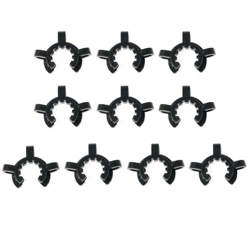 RLECS Laboratory Plastic Fitting Clip 19mm Connecting Glass Standard Tapered Fitting Clip Floor Glass Fitting