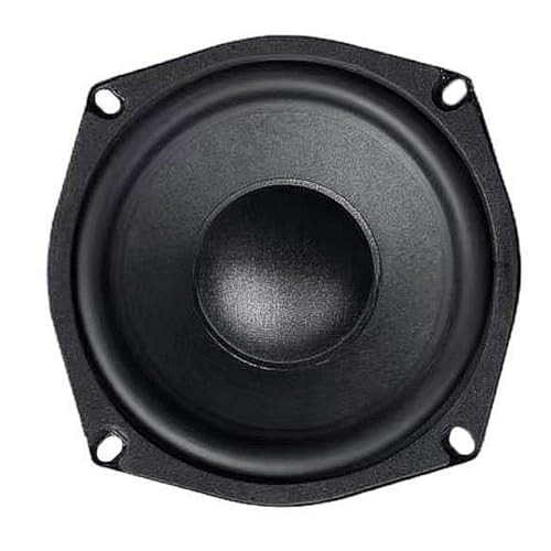 Oxxggkao Subwoofer de 5.25 pulgadas, 8 ohmios, 4 ohmios, 120 W, para bocinas de piano electrónico, bocinas de coche, altavoces de frecuencia completa, potente baja frecuencia