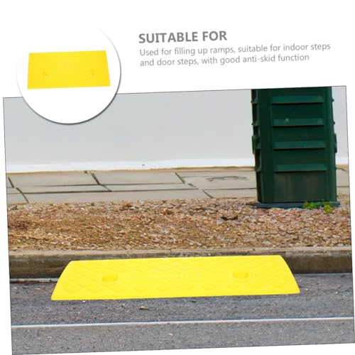 Almohadilla de rampa de goma antideslizante para silla de ruedas miniatura 5