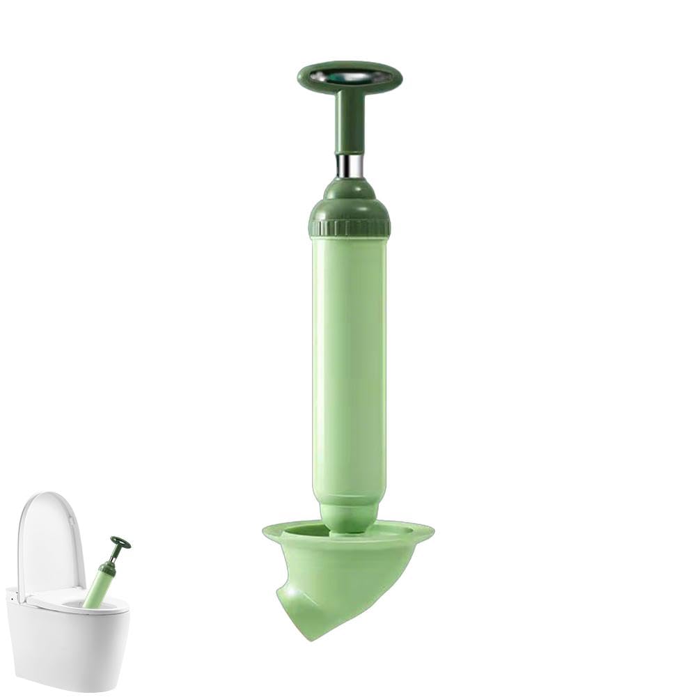 Desatascador de inodoro potente y kit de émbolo para desatascar tuberías de baño y fregaderos de cocina