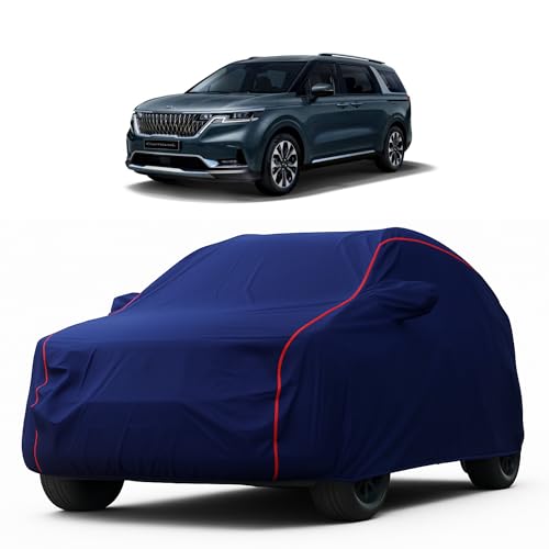 Image of Heavy-Duty Car Cover for Compatible with Kia Carnival (2020 to 2025 All Models) Deluxe Car Protection Cover - Waterproof & UV-Resistant All-Season Exterior Protection
