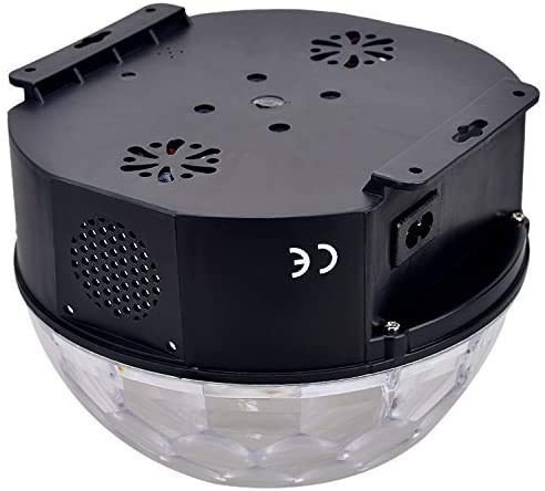 12W LED RGB Bola Luz Iluminación Efecto Disco DJ Fiesta Party AC 90-240V 180°MP3