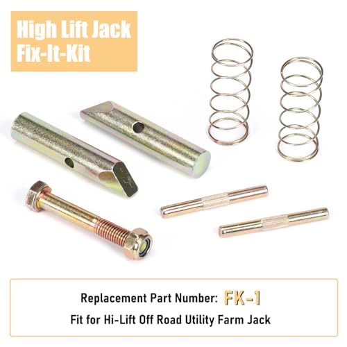 Image of FK-1 High Lift Jack Fix-It Rebuild Repair Kit Compatible with Hi-Lift 3 Ton Off Road Utility Handyman Farm Jack