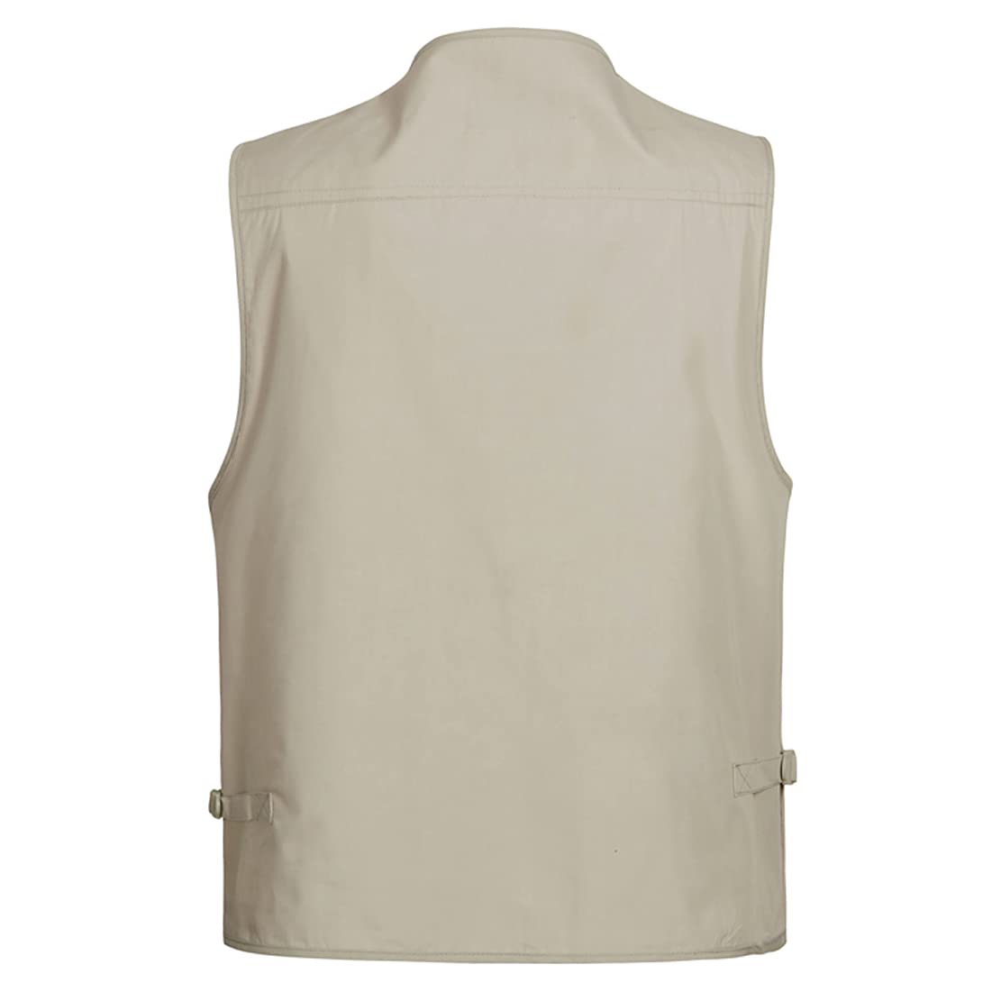 Chaleco casual para hombre, de verano, ligero, con múltiples bolsillos, transpirable, de secado rápido, multifuncional, talla grande, para exteriores, para trabajo, viajes, pesca, caza,
