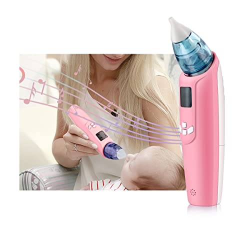 Image of Electric Baby Nasal Aspirator, Safe and Hygienic, Battery Operated Booger Cleaner for Kids(Pink)