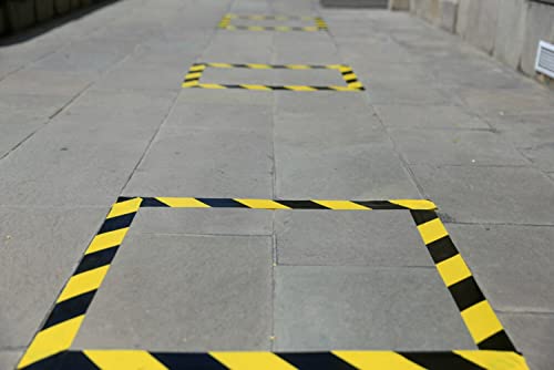 Image of 3M 1125-BY Hazard Marking Duct Tape, Black & Yellow, 1.88 inches by 25 Yards, 1 roll