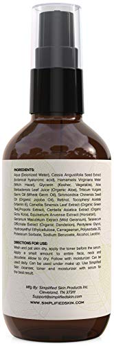 Retinol-Serum-25-for-Face-Eyes-2-oz-with-Vitamin-A-E-Hyaluronic-Acid-Green-Tea-for-Anti-Aging-Fine-Lines-Wrinkles-Best-Brightening-Facial-Serum-for-Day-Night-use-by-Simplified-Skin Retinol Serum for Face & Eyes with Vitamin E, A, Hyaluronic Acid & Green Tea for Anti-Aging, Fine Lines & Wrinkles - 2.5% Retinol Facial Serum for Day & Night - 2 Oz