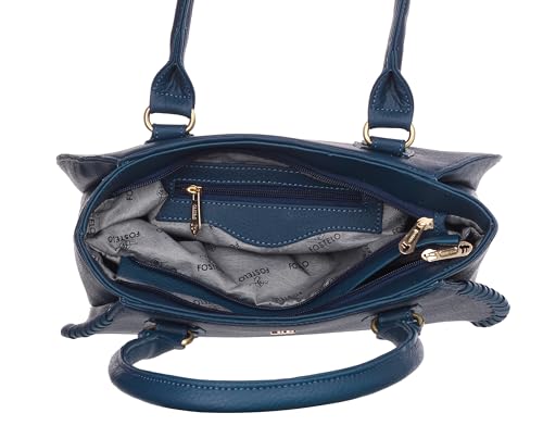 Image of Fostelo Women's Buenos Satchel Tote Handbag for Women | Ladies Purse | Stylish Shoulder Bag | Gift For Women