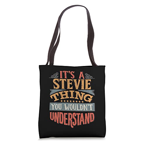 Stevie Name Tote Bag