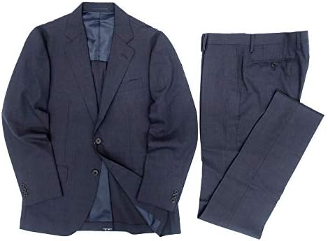 Amazon Co Jp ジェイプレス W L C By J Press モヘヤ混 グレンチェック柄 2b シングルスーツ ジャケット パンツ ネイビー A6 服 ファッション小物