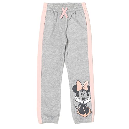 Disney Minnie Mouse Toddler Girls Fleece 2 Pack Jogger Pants Gray/Pink 2T #TOP1