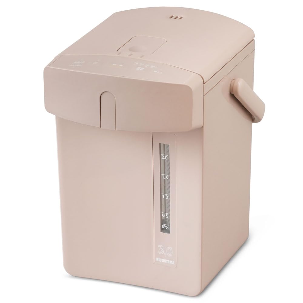 【色: ピンク】アイリスオーヤマ 電気ポット 3リットル 安全ロック 空焚き防止 Amazon | アイリスオーヤマ 電気ポット 3リットル 安全ロック 空