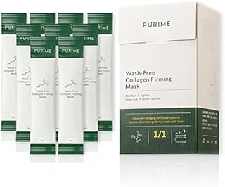 20 Pcs Korean Collagen Firming Mask,Collagen Firming Sleeping Mask,Collagen Protein Firming Anti-Aging Face Mask,Hydrating Face Masks,Portable Wash-Free Sleeping Face Mask for Women Men