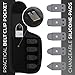 KLRStec Professional Caulking Tool [100% Stainless Steel] 4 in 1 Caulk Remover Tool Kit - Grout Remover and Finishing Tool – Professional Multitool for perfect Silicone Joints DIY Sealer and Scraper
