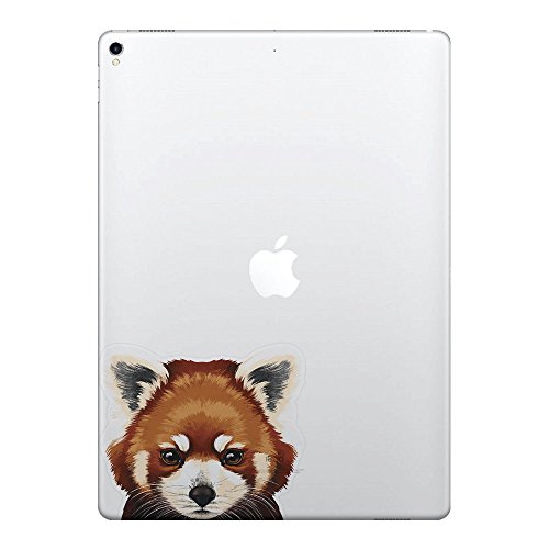 Fincibo 5 X 5 Inch Red Panda Removable Vinyl Decal Stickers For Ipad Macbook Laptop (Or Any Flat Surface) #TOP5