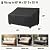 MR. COVER 2-Seater Patio Loveseat Cover, Patio Furniture Covers Waterproof for Sofa, Heavy Duty Outdoor Couch Covers with Air Vent and Handles, Durable Anti UV and Fits up to 60"W x 35"D x 35"H, Black