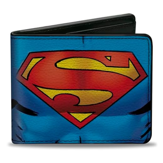 Buckle Down Hombres de DC Comics Superman BillFold Wallet