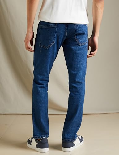 Image of Amazon Brand - Symbol Men's Relaxed Fit Mid Rise Jeans