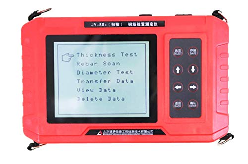 RaeSung JY-8S+ Concrete Rebar Locator Scanner Reinforcement Detector JY-8S Plus Portable Scanning Car Grid Correction Function