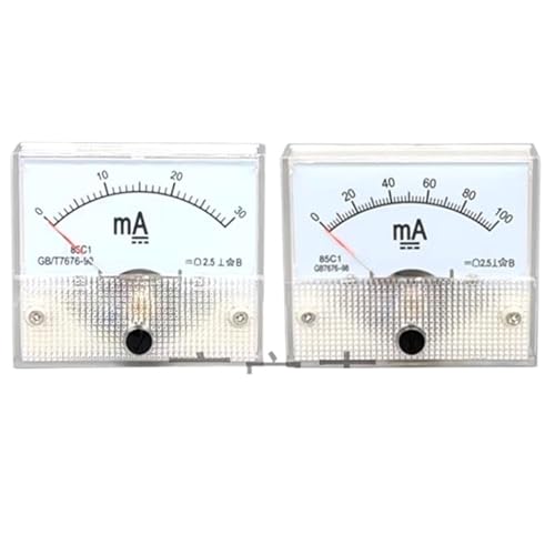 Ampèremètre analogique 85C1 pour surveiller un circuit DC 200mA