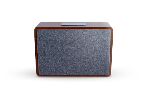 PHILIPS Audio TAS2228/94 20W 2.0 Ch Bluetooth Speaker with Retro Wooden Design, Aesthetic Look, Long Lasting Battery Life, Multipoint Connectivity - Bluetooth, USB, FM, Mic Input (Brown)