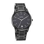 Titan-Mens-Timeless-Style-Analog-Watch-Refined-Black-Dial-and-Metal-Strap-1806NM01