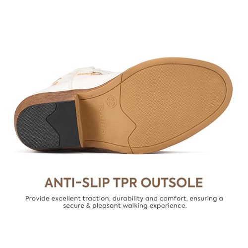 Rollda Girls Cowboy Boots, Cowgirl Boots for Girls, Star Boots Kids Western Boots for Toddler/Little Kid/Big Kid3