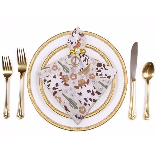 Servilletas de Tela Hallowmas Set x2 19x19 in miniatura 3