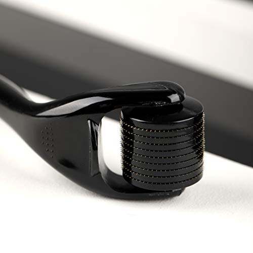 uLab Ultimate Gorilla Beard Growth Kit with Derma Roller, Beard Oil, Beard Balm and Foldable Styling Comb - Gift Set for Men For Beard Growth, Styling and Care - Contains Microneedle Titanium Roller - Image 5