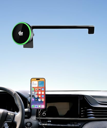 Soporte teléfono Camry 2025 con cargador Qi2.2 Max para viajes largos