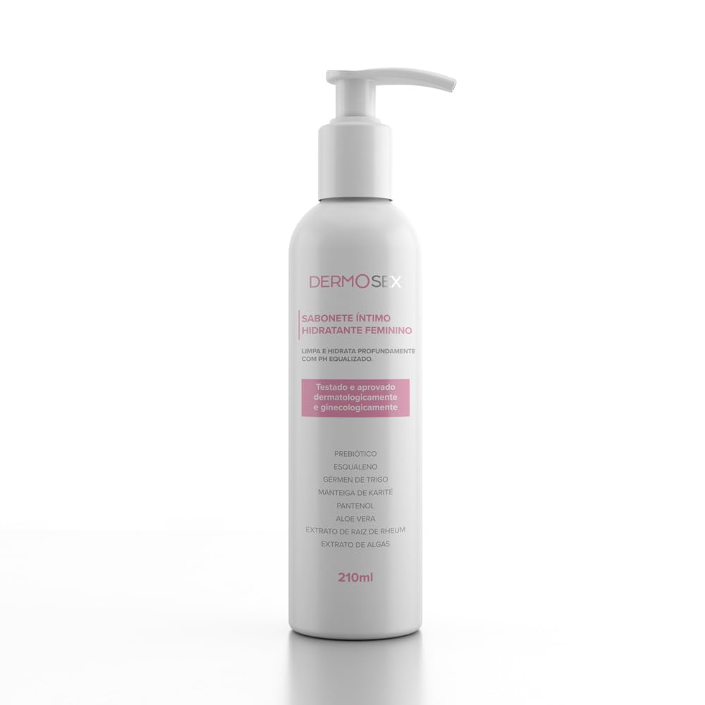 A SÓS - Sabonete Íntimo Hidratante Feminino Dermosex - 210 ml