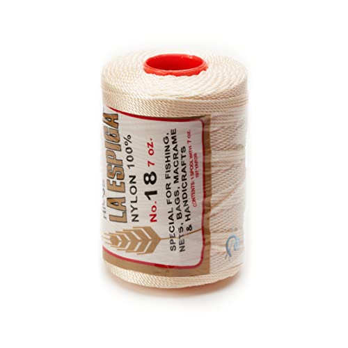 Image of Espiga No.18-100% Nylon Omega String Cord for Knitting and Crochet - 03 Cream