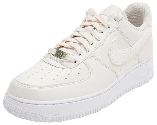 Nike Women's Nike Air Force 1 '07 Next Nature Trainers, Phantom Black Sail Gum Light Brown, 40.5 EU