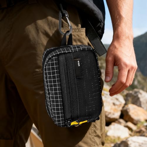 Funda de correa para el hombro compacta impermeable con cremallera 2