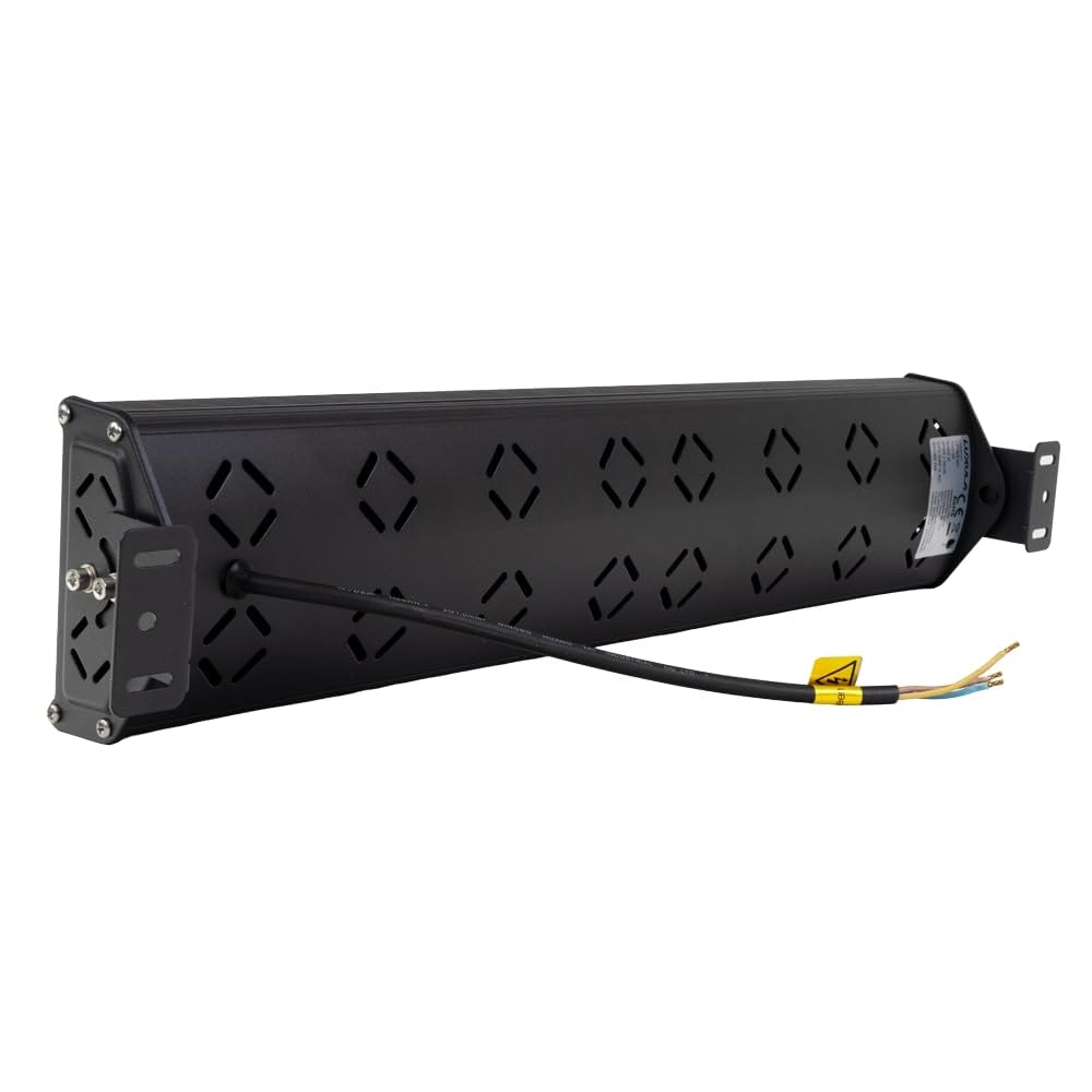 LUXULA LED Hallenleuchte High-Bay Hallenstrahler mit Marken-LEDs - 100W 12000lm - 5000K Neutralweiß Tageslicht - IP65 IK08 - linear - Industrielampe Werkstatt Lager Deckenleuchte Feuchtraumleuchte
