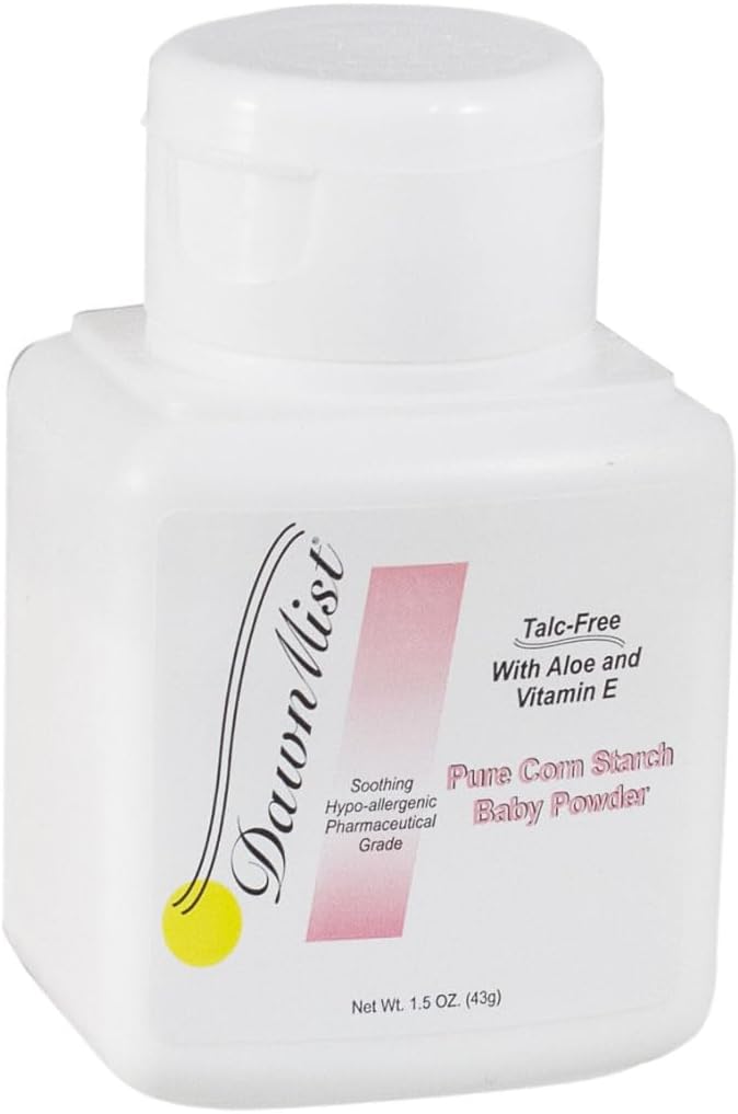 DawnMist® Pure Corn Starch Baby Powder (96 units per box)