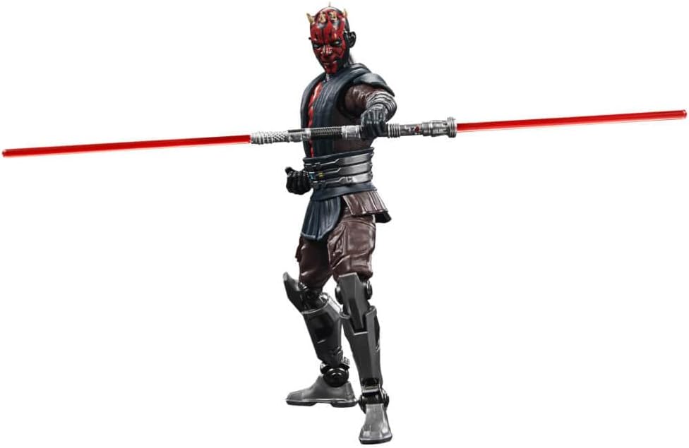 Star Wars The Black Series Darth Maul Toy 6-Inch-Scale The Clone Wars Collectible Action Figure, Toys for Kids Ages 4 and Up