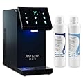 Avida H2O Ultra Instant Hot & Cold Bottleless Water Dispenser with 2-Pack Replacement Water Filters (PAC, UF & ACF)