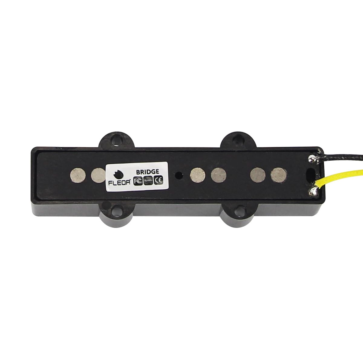 FLEOR Pickup JB Bass Alnico 5 Set pickup al manico e al ponte Misura 4 corde JB Bass Parte pickup per chitarra