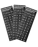 Champ d'application: ces autocollants de clavier français conviennent à une variété de claviers pour les ordinateurs de bureau, les ordinateurs portables et les ordinateurs. Ces autocollants de lettre de clavier sont parfaits pour une variété d'utilisations de communication linguistique, d'éducation ou d'auto - apprentissage des langues