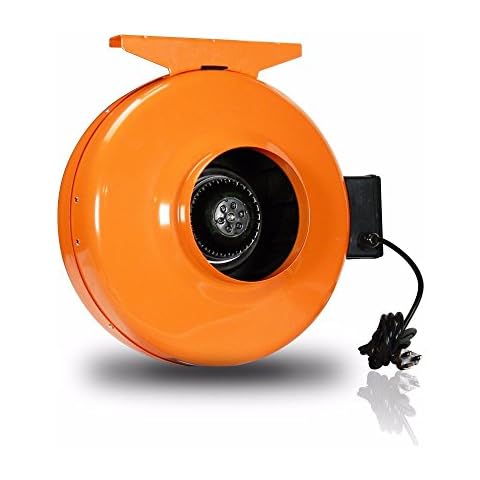 GrowBright High-Velocity 6-Inch Inline Duct Fan Cover