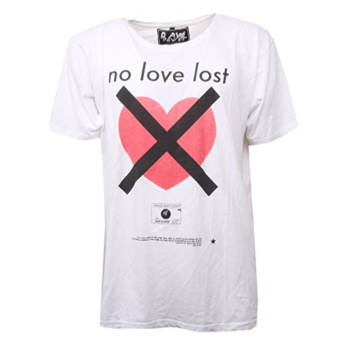 C0611 t-shirt uomo RAW POWER bianco t-shirt men-XL