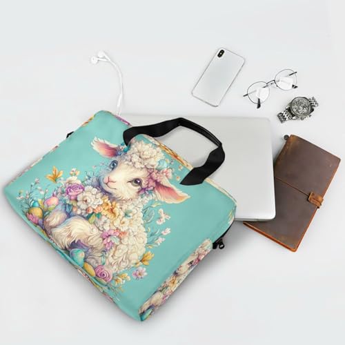 Bolso Maletín Laptop 15.6 pulgadas con Asa y Correa miniatura 7