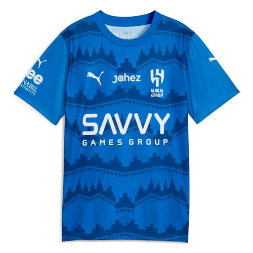 T-shirt Al-Hilal FC PUMA 25/26 évite la transpiration excessive sport ado 11-12 ans