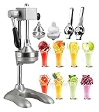 LIYUNTYST BRAND STORE Cast Iron Citrus Juicer,Hand Press Juicer Machine, Hand Press Squeezer, Stainless Steel Crusher, Manual Lemon Press With Large Pressure Plate, Easy Juice Extraction