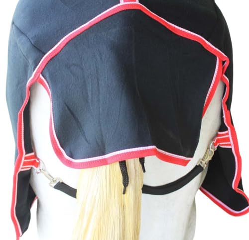 Image of 78 inch Horse Sheet Polar Soft Fleece Cooler Exercise Blanket Liner Contoured 4385N