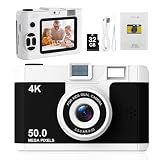 Kids Camera 50.0 Mega Pixels for 5-13 Year Old Girls Boys with WiFi, MP3, Video Recording, Children...