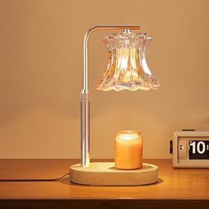 Karuamodomi Dimmbare Kerzenwärmer Lampe mit Timer